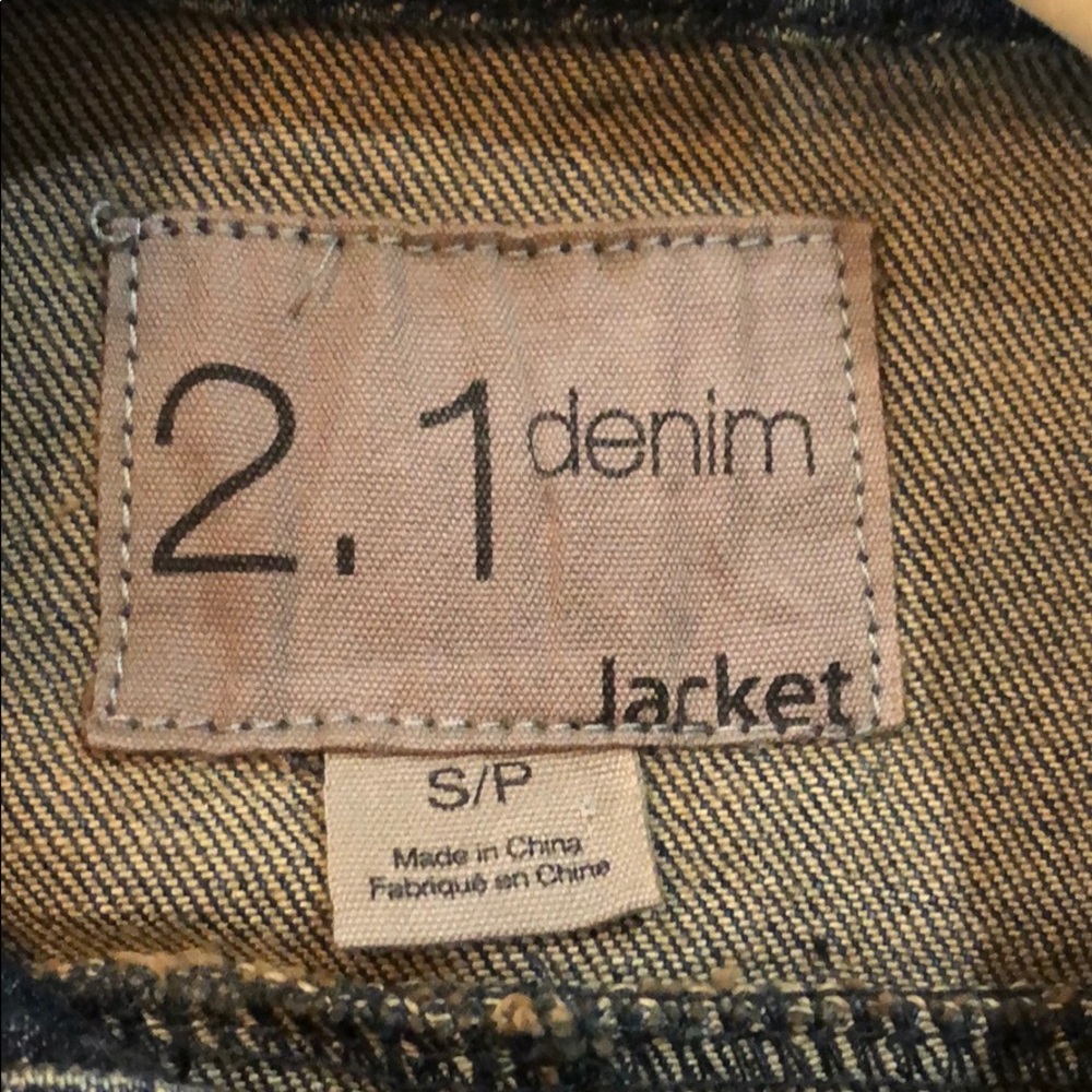 Biker Jean Vest - Picture 3 of 4
